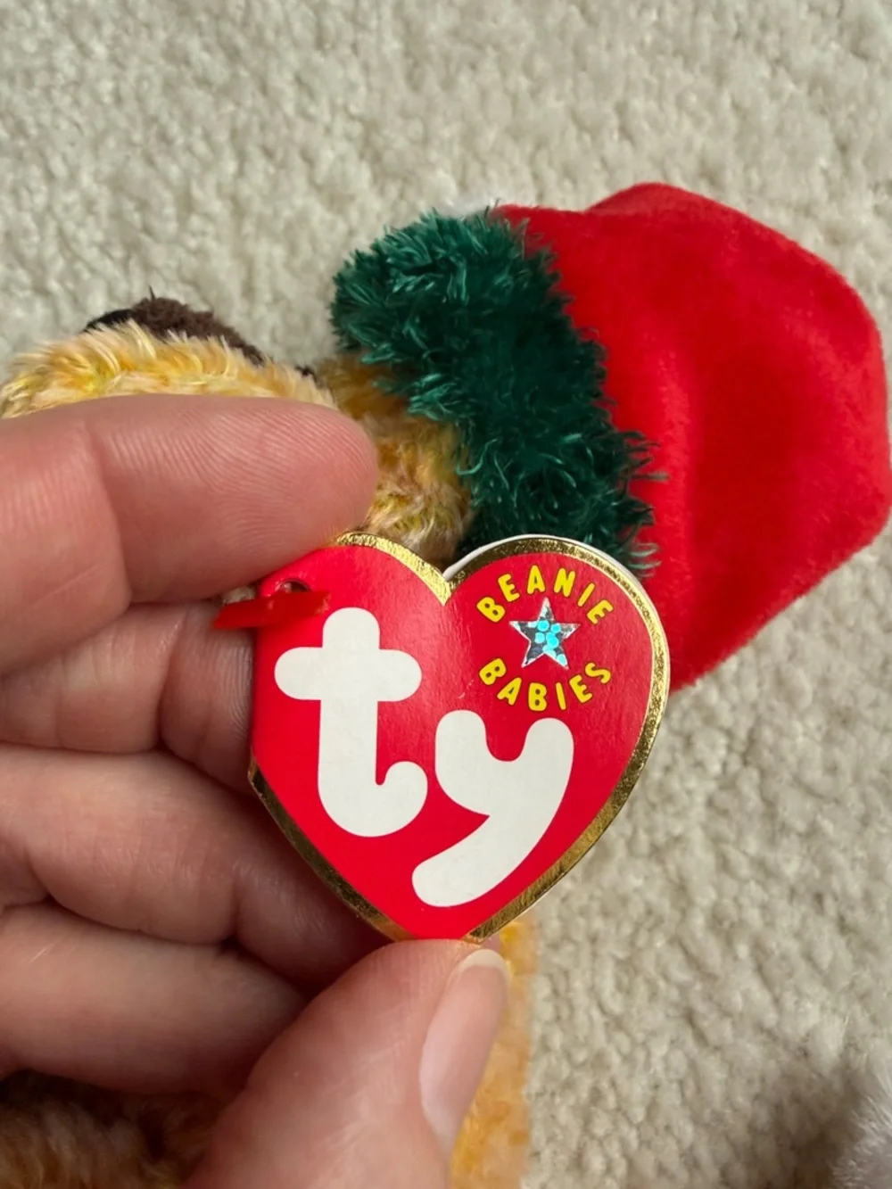 Vintage Ty Beanie Baby - Jinglepup
